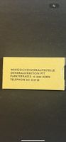 Markenheftchen** Ticket 10 Komplett Kat 100.-