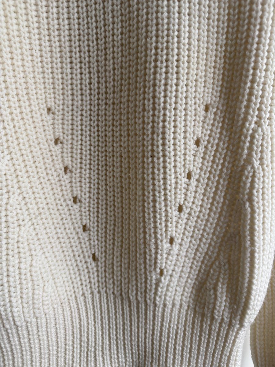 Sandro Maglioni & Felpe: Sandro Paris Strickpullover 100% Wolle Cremeweiss Gr. 2 – Nuovo (secondo la descrizione) da Winterthur venduto da marisole4 1
