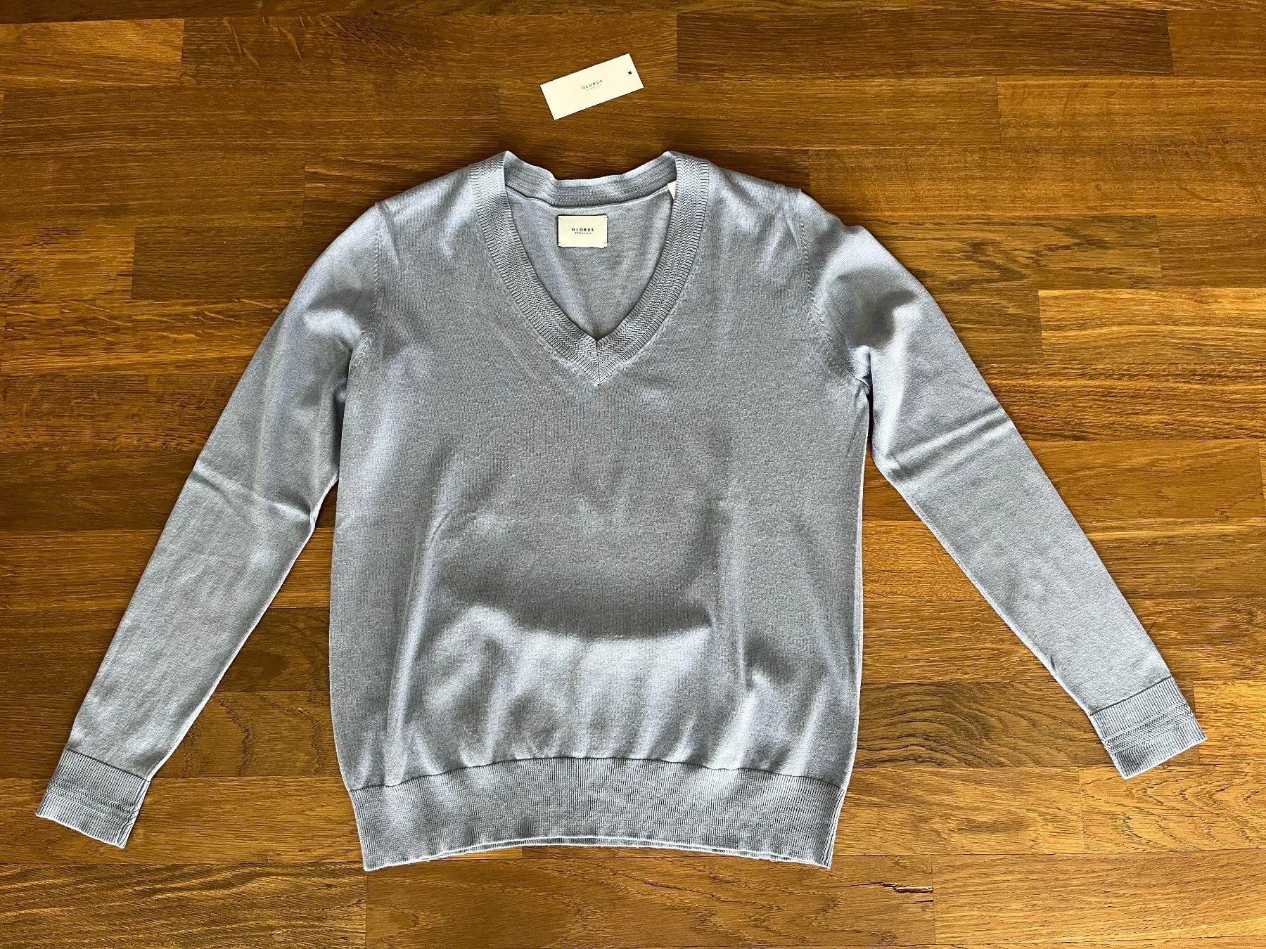 Globus Maglioni & Felpe: GLOBUS Pullover blau, Gr. M mit Seide - CHF 119.- – Nuovo (secondo la descrizione) da Zollikofen venduto da spunk65 4