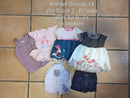 Kleiderset Grösse 74