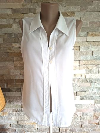 Chemisier sans Manches blanc– Gr. M
