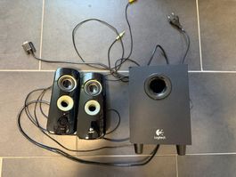 Logitech 2.1 Boxen System Z323 Speaker Lautsprecher