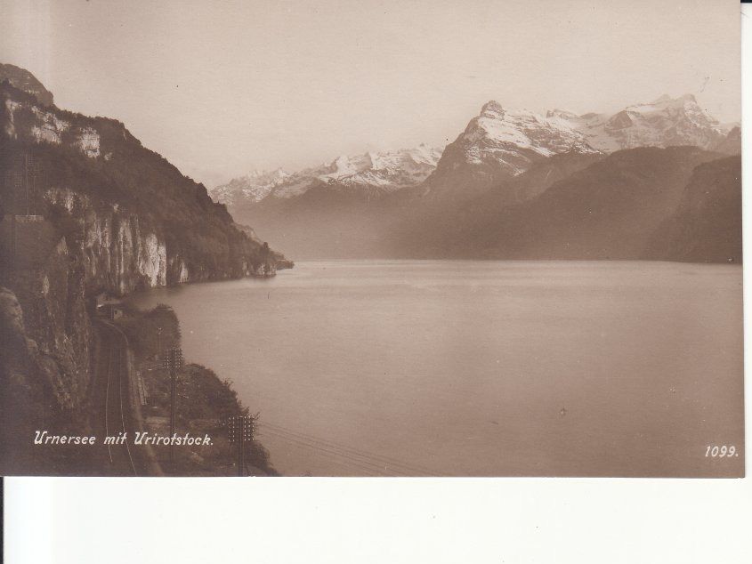 Cartoline postali: Urnersee ca. 1930 – Usato da Bürglen TG venduto da StampGraf