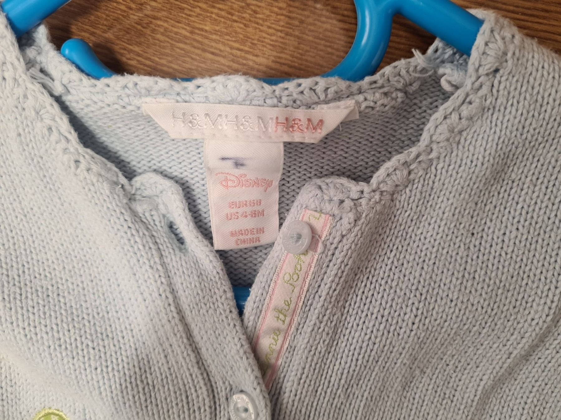 Giacche & Cappotti: Baby Girl Strickjacke 68, hellblau – Usato da Amriswil venduto da used2use 2