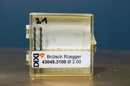 2x Bohrer VHM Dixi 1133, 2.00mm Durchmes
