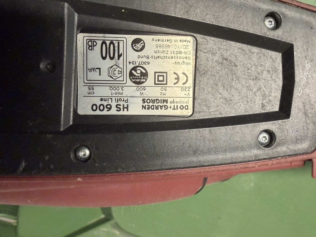 Alle Maschinen: Heckenschere / Elektro / HS 600 Profi Line – Gebraucht aus Winterthur von YavuzCelik 2