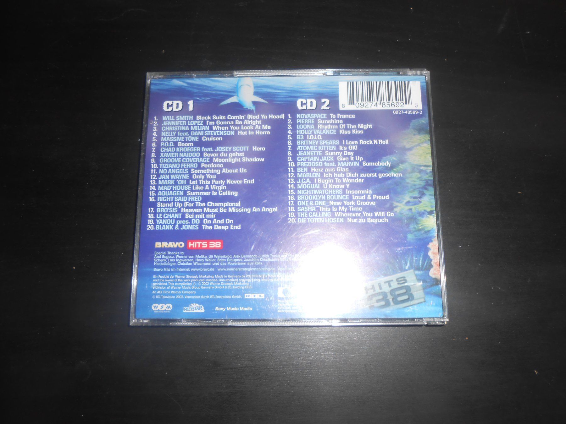 CD: Bravo Hits 38 / 2 CDs – Usato da Aarberg venduto da witchhunter01 1