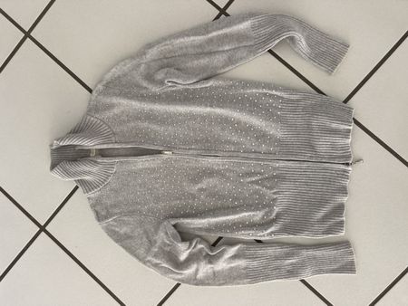 Boston Proper Strickjacke, grau, Gr. S, wie neu!
