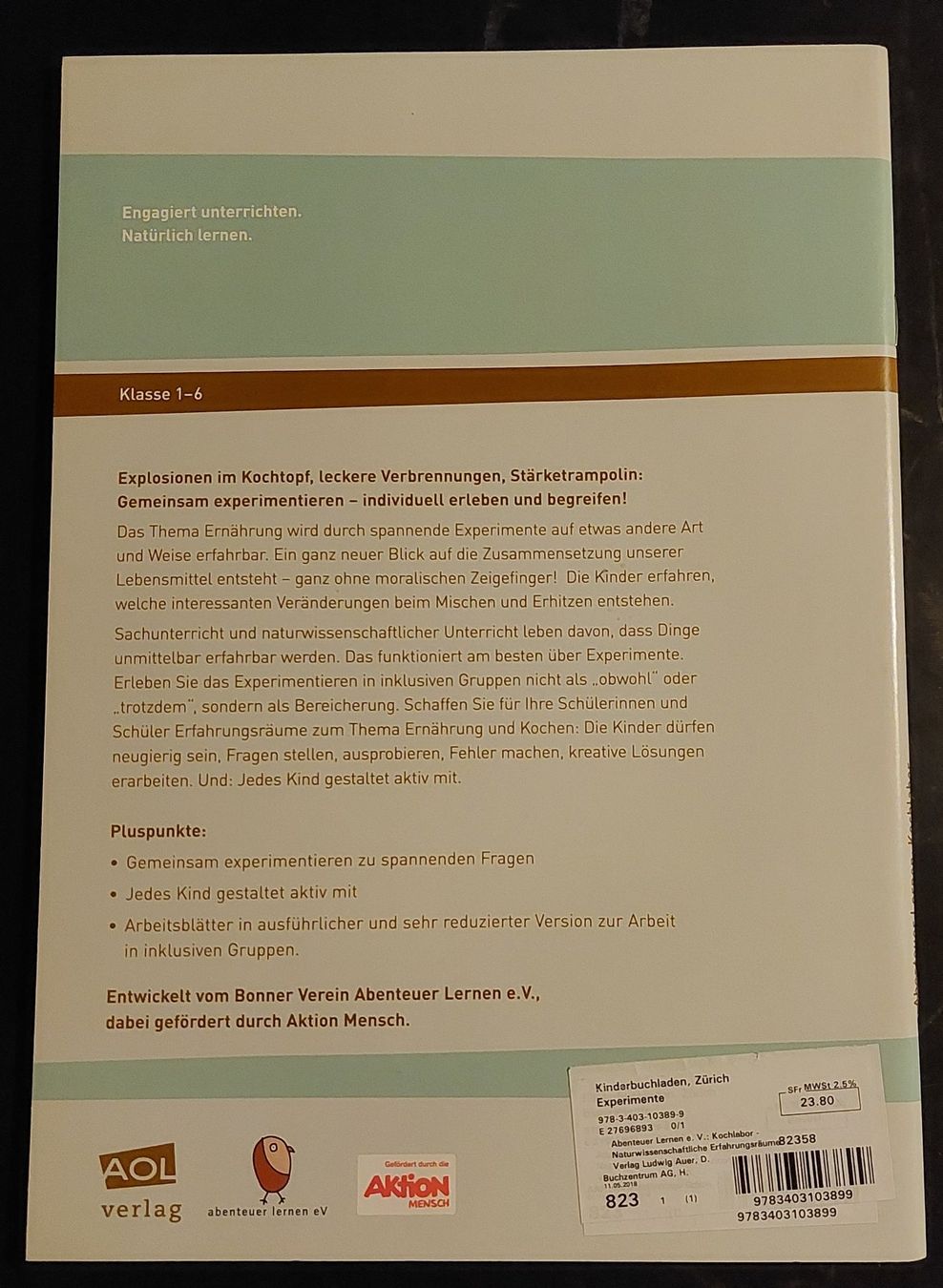 Libri: Kochlabor Experimemte für Kinder – Nuovo (secondo la descrizione) da Opfikon venduto da Carslo5 1