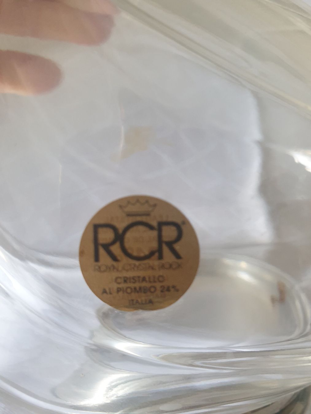 Caraffe: Ancienne carafe RCR année 70 – Usato da Vauderens venduto da sylvieswiss 3