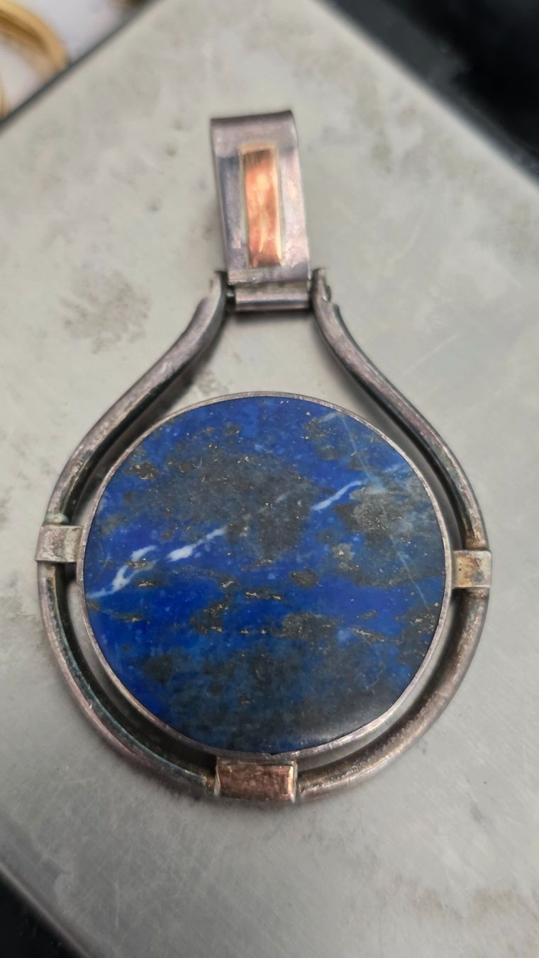 Ciondoli: Vintage Lapislazuli Anhänger – Usato da Wittenbach venduto da rose_rosi