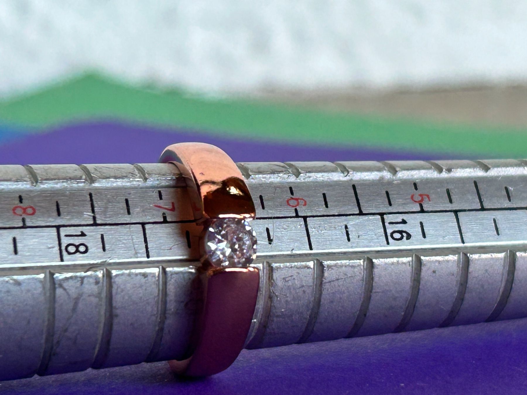Anelli: Fingerring Rosegoldig klassisch (54) – Nuovo e nell'imballaggio originale da Laufen venduto da Bellavitaboom 7