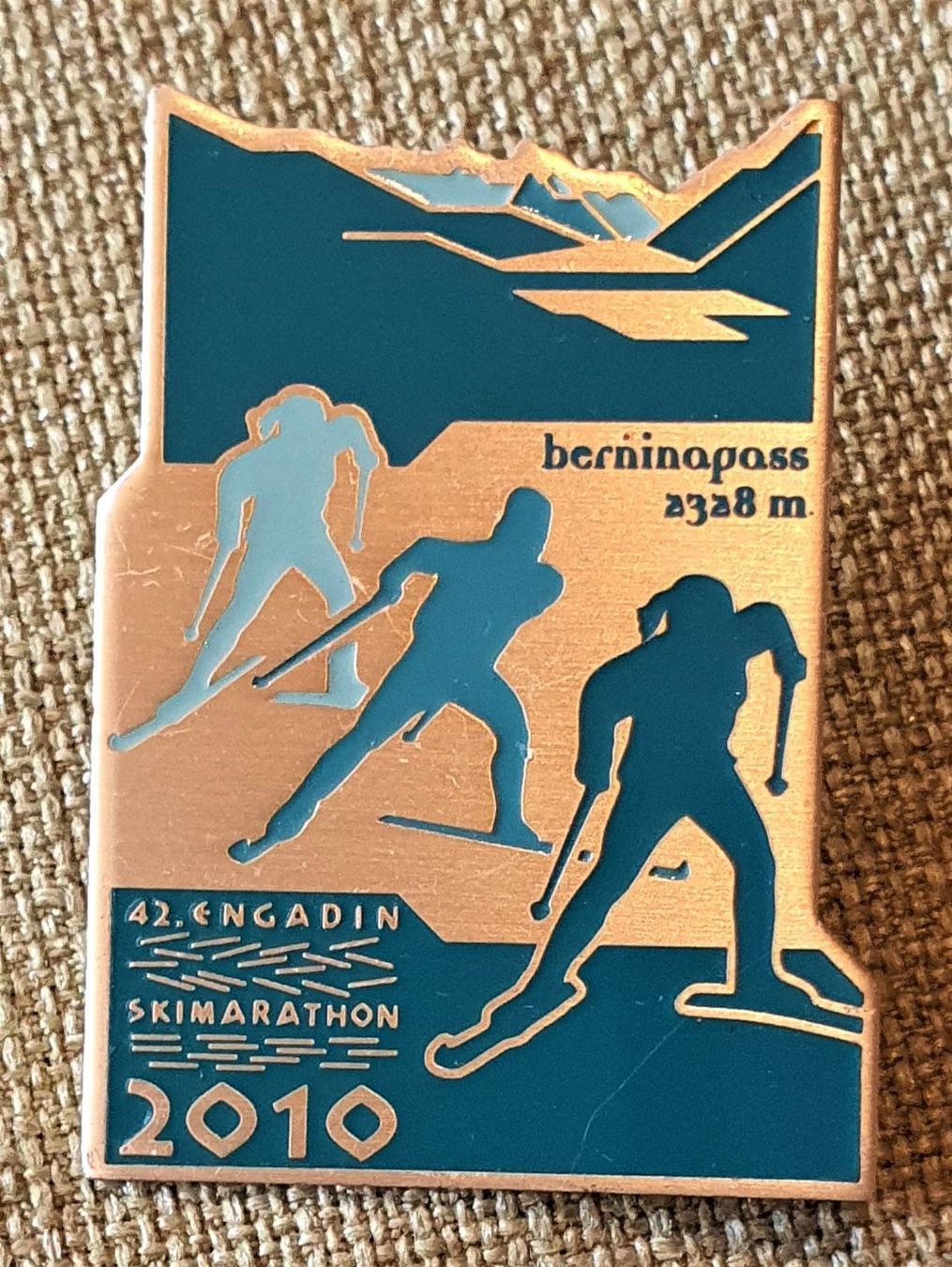Medaglie: J981 - Engadin Skimarathon 2010 Bernina – Usato da Reinach BL venduto da Boston-Verkauf