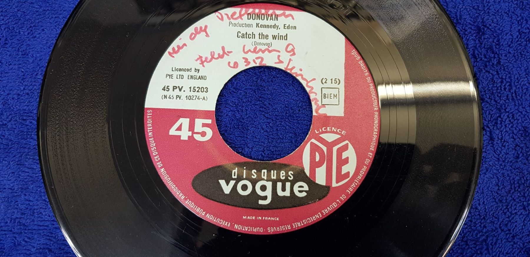 Dischi in vinile: Donovan - Catch the Wind, Vinyl Single 45 – Usato da Oberwil b. Zug venduto da Gto469 1