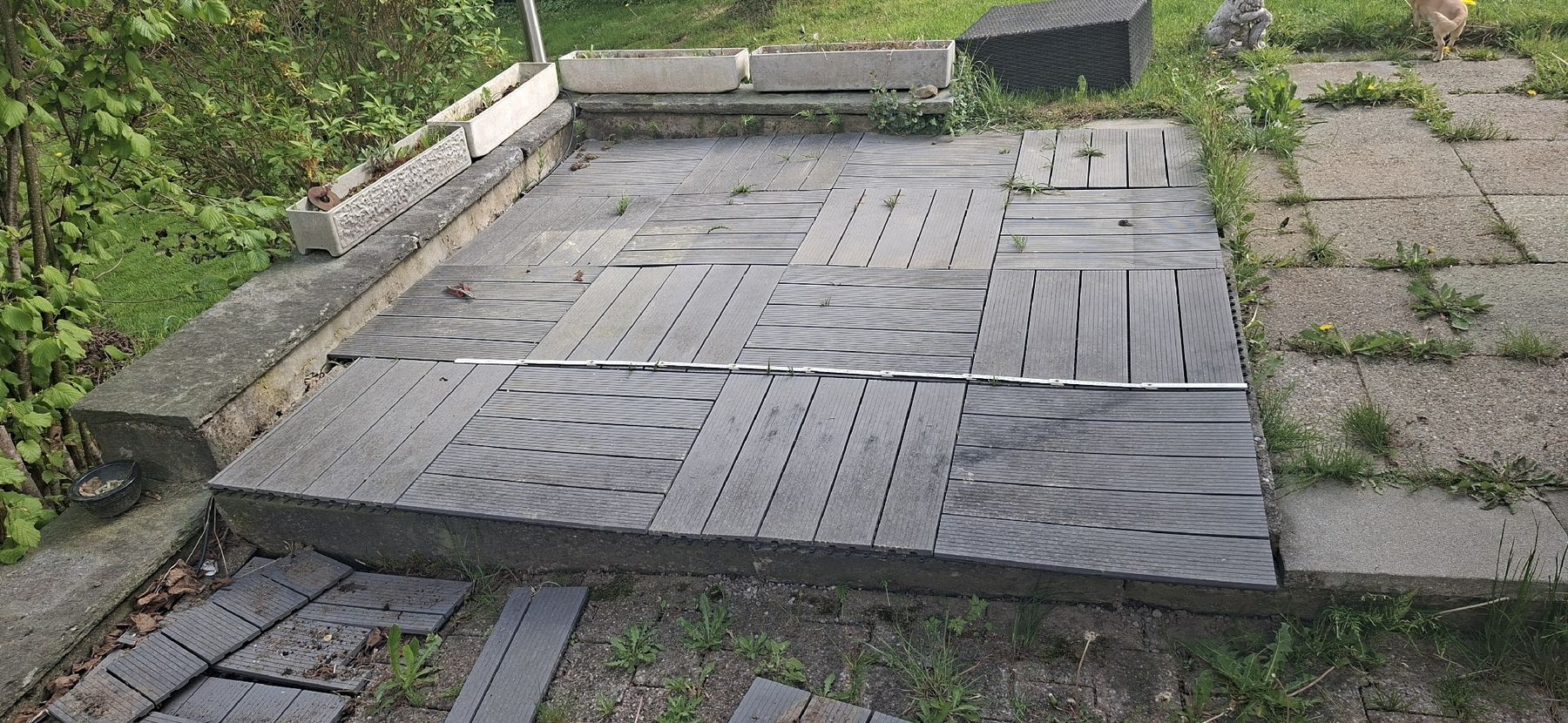 Servierplatten: WPC-Terrassenfliese  – Gebraucht aus Ricken SG von Oesti.ha