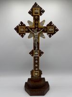 Altes Kruzifix , Holz, religiös