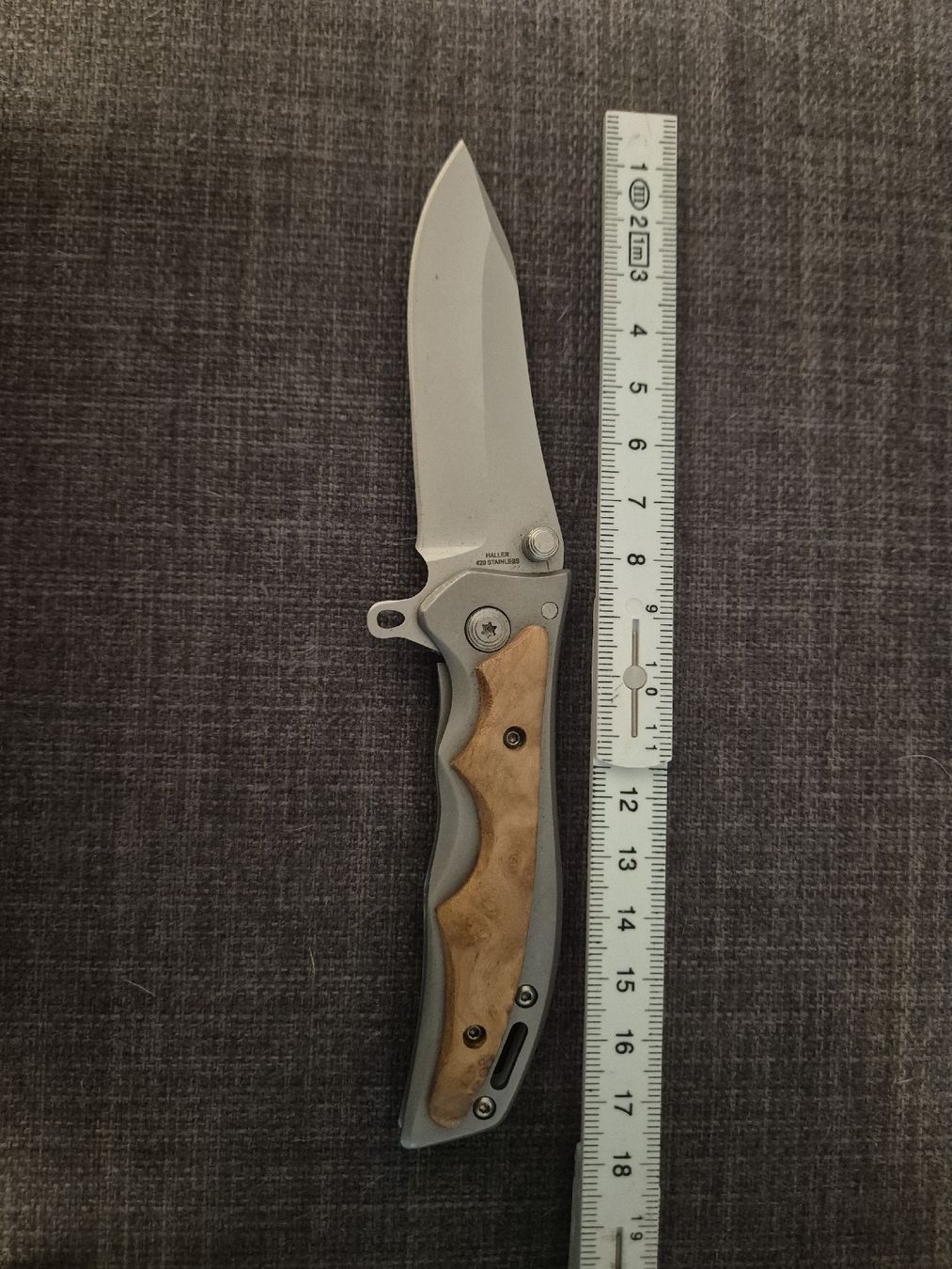 Coltelli tascabile: Haller 420 Stainless Taschenmesser – Usato da Binningen venduto da rom_9ls7 2
