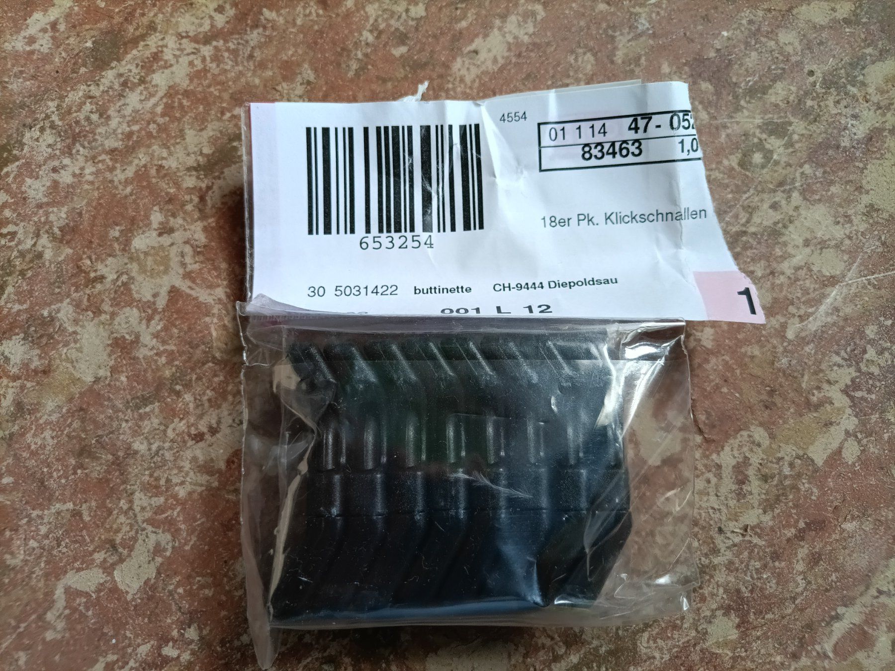 Kit bricolage: Klickschnallen zum Basteln 18mm – Nuovo (secondo la descrizione) da Abtwil SG venduto da Tonisberg 1