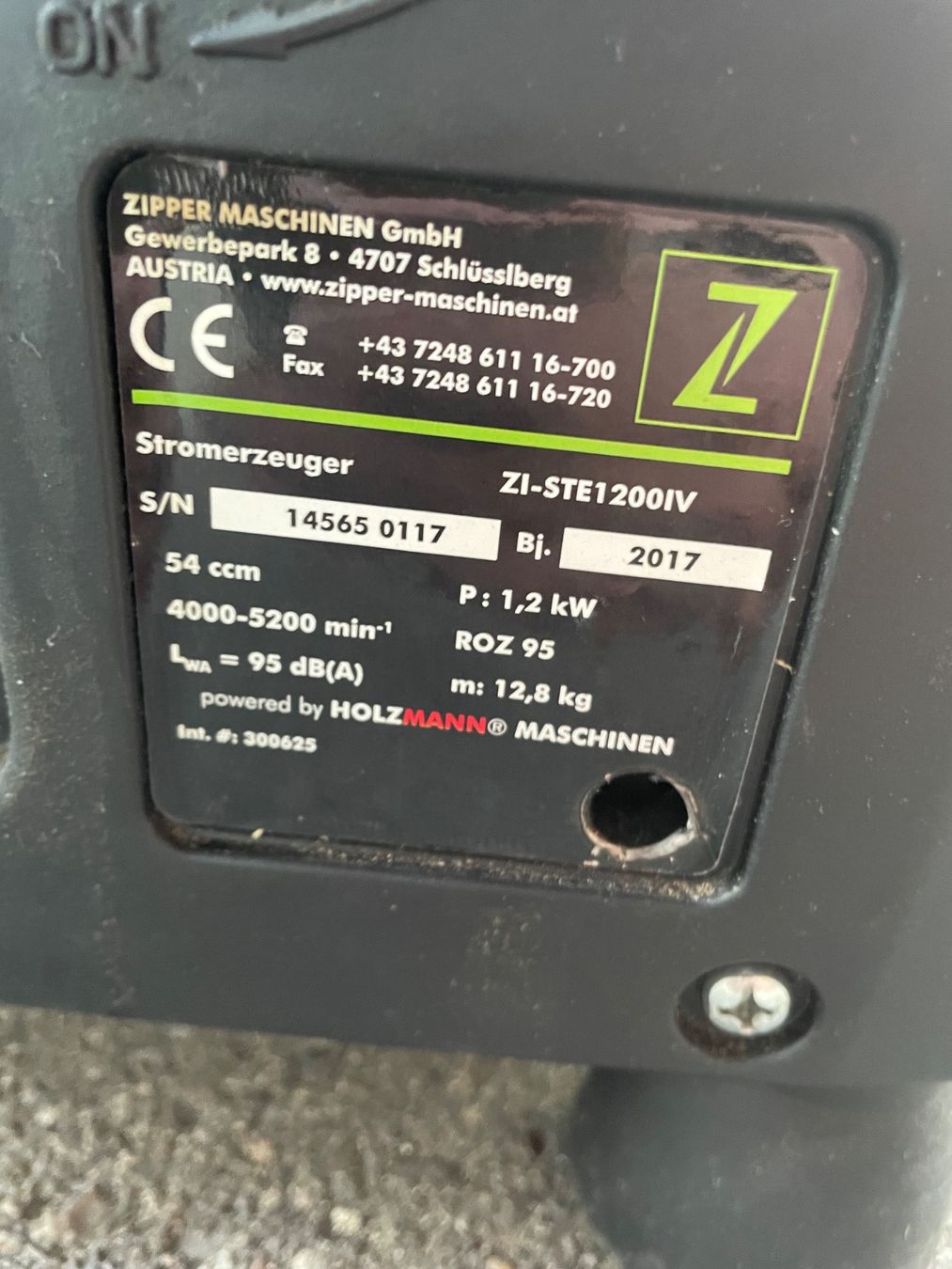 Stromgeneratoren: Inverter Generator, Zipper STE 1200 IV – Gebraucht aus Reutlingen von JW_MOTORS 1