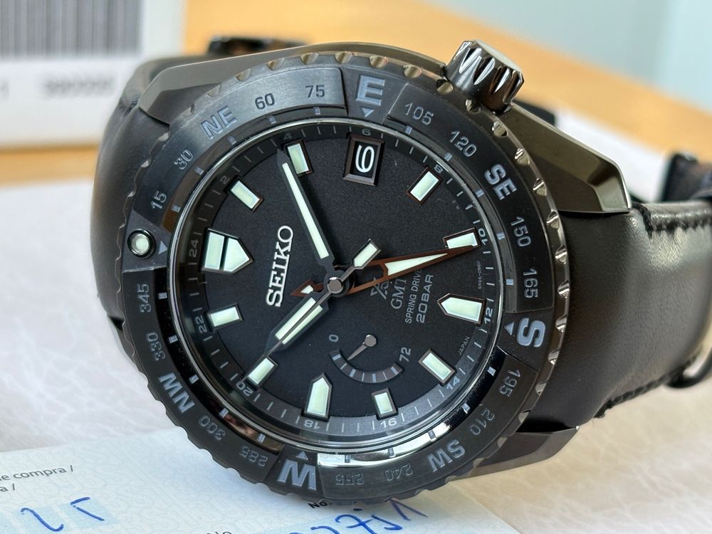 Seiko Prospex LX Land Spring Drive GMT Black Edition Fullset (Neu ...