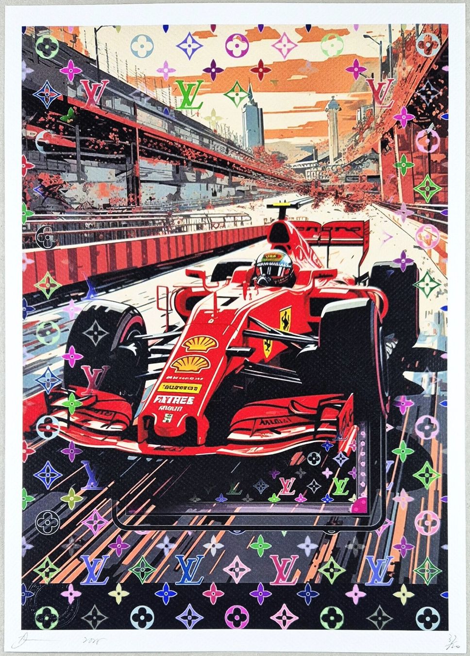 Grafiken & Lithographien: Death NYC Ltd Ed Pop Art Druck " Vuitton Formula Uno – Neu (gemäss Beschreibung) aus Aesch BL von Arts-Trader