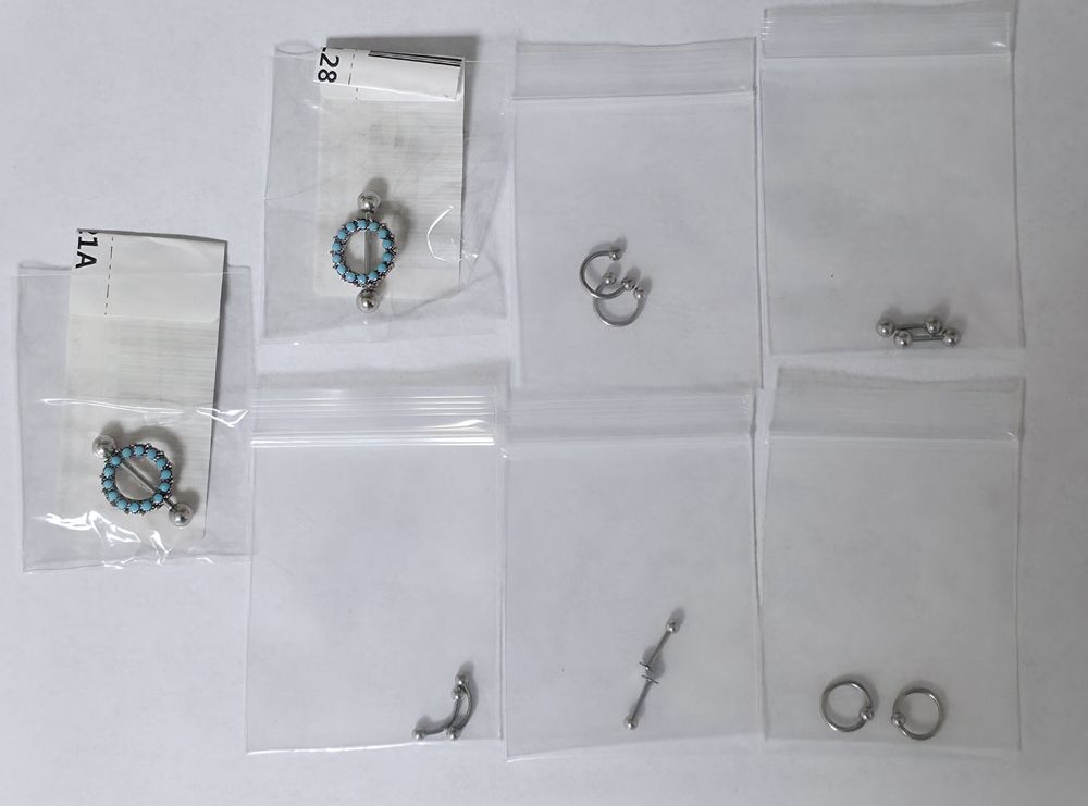 20 Stück Piercing-Klammern Set - Professionelles Zubehör Für Sicheres Piercen