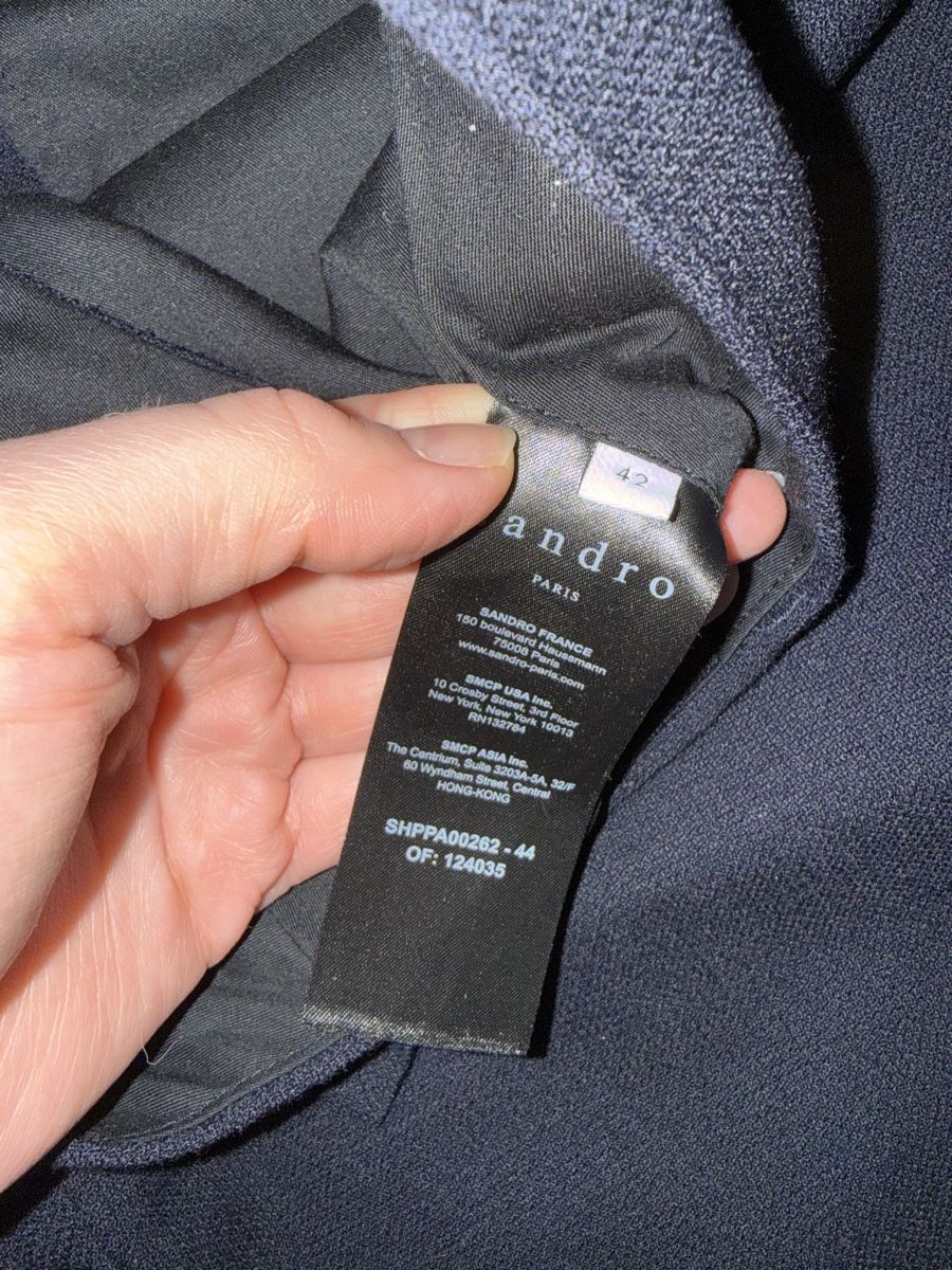 Sandro Pantaloni: Sandro Men‘s Wool Pants  – Usato da Luzern venduto da Itsclaire 7