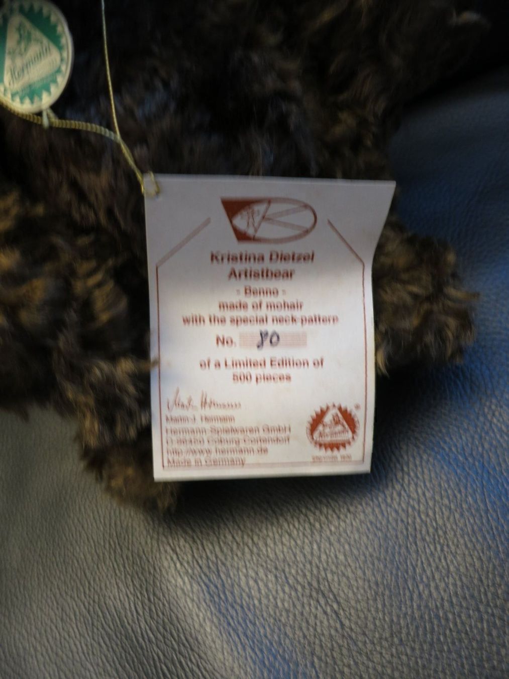 Giocattoli: Teddybär Coburg Teddy Bär Benno Nr. 80 – Nuovo (secondo la descrizione) da Mägenwil venduto da bieri24 1