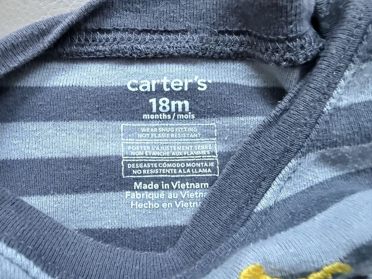 Carter's Pigiama & Simili: Boys Pajama Set Construction -  Size 86 / 18m – Usato da Diessenhofen venduto da mar_8cyl 3