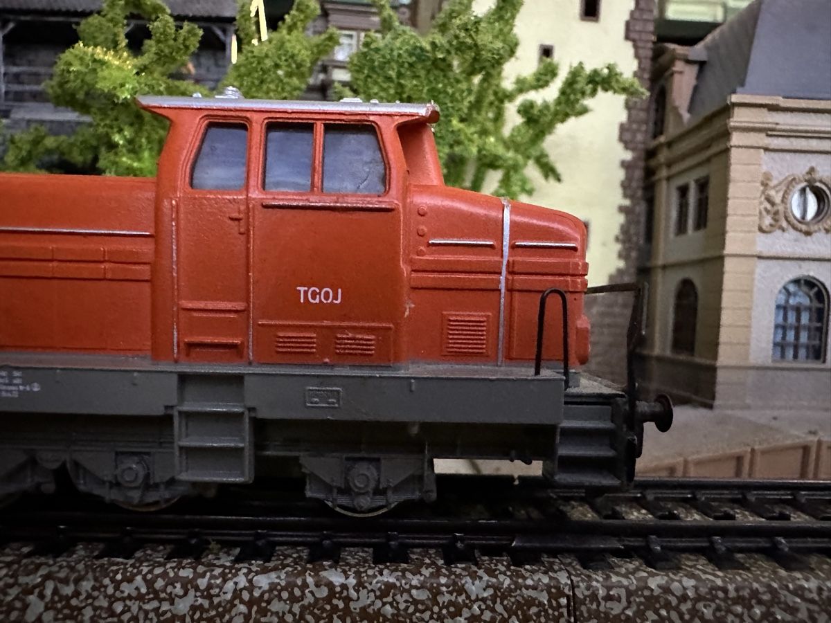 Märklin Modellini di ferrovie: Märklin 3144 TGOJ DHG 500 – Usato da Lupsingen venduto da New-Haven 1
