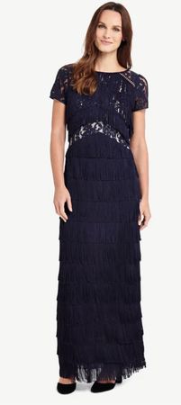 Abendkleid im Twenties Stil NEU Aestrea Fringe Dress