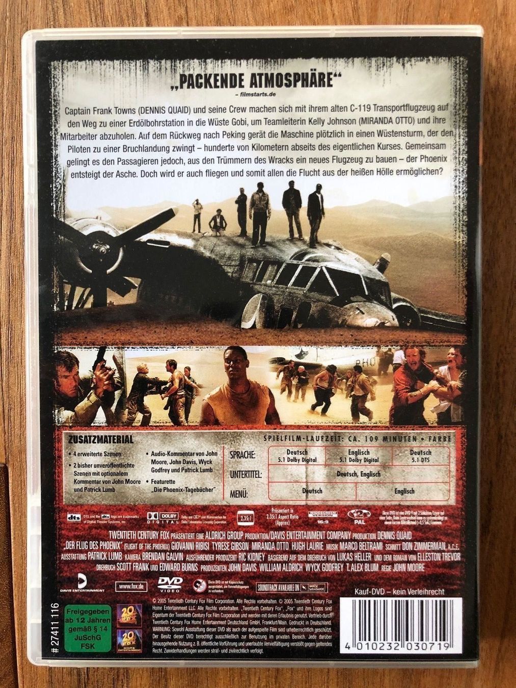 Tutti i DVDs: DVD Der Flug des Phoenix – Usato da Belp venduto da brb66 1