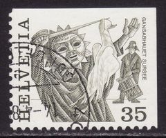 SBK-Nr. 597H3 (aus Markenheftchen, oben + rechts ungezähnt)