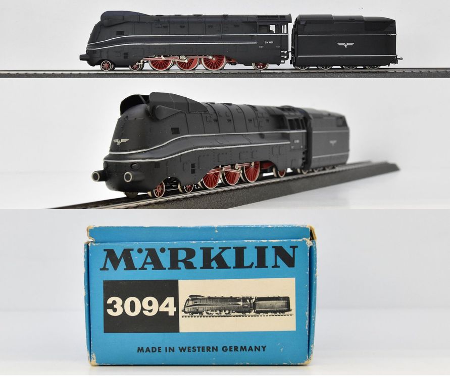 Märklin 3094 Dampflok BR 03 DB H0 WS Analog mit OVP Acheter sur Ricardo