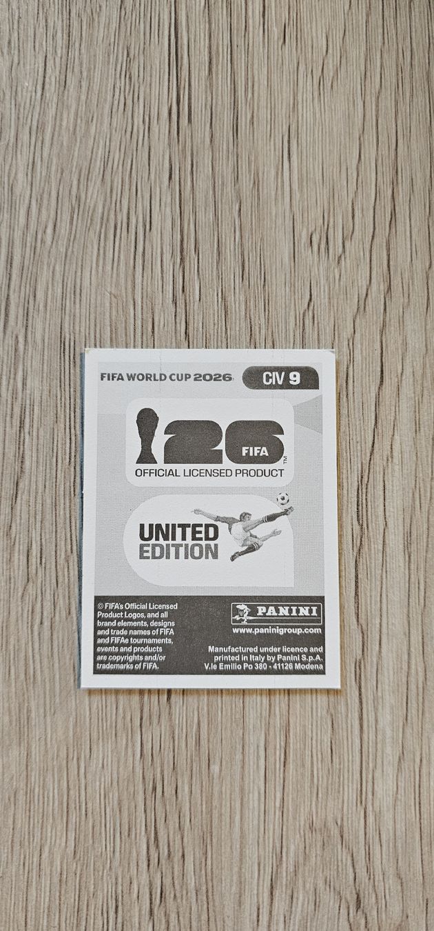 Panini Cartes à collectionner: Fifa World Cup Panini CIV 9 – Neuf avec emballage d'origine à Biel VS par volcom8702 1