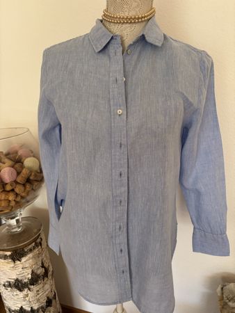 Bluse Leinen Gr. 34