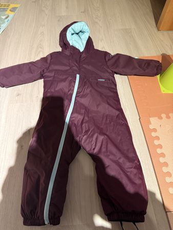 Decathlon Wedze Ski Overall Purple 2-3 Years 89-95cm
