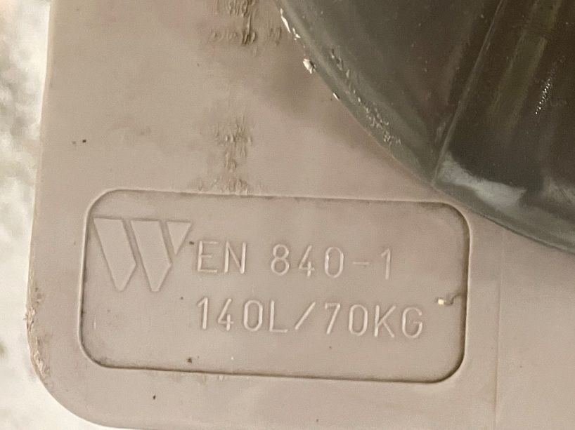 Altro per Ufficio & Commercio: Roll-Abfallbehälter grau (Karton) – Usato da Luzern venduto da Grany_ 3