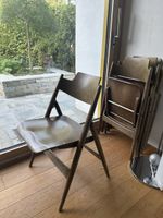 8 originale Egon Eiermann SE 18 Klappstühle, Wilde + Spieth