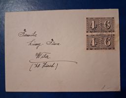 Brief aus Wila ZH, 17.III.43, Centenarium 4+6 II, Top!