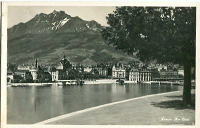 Cartes postales: Luzern, am Quai – D'occasion à Ottikon b.Kemptth. par Neptun1974