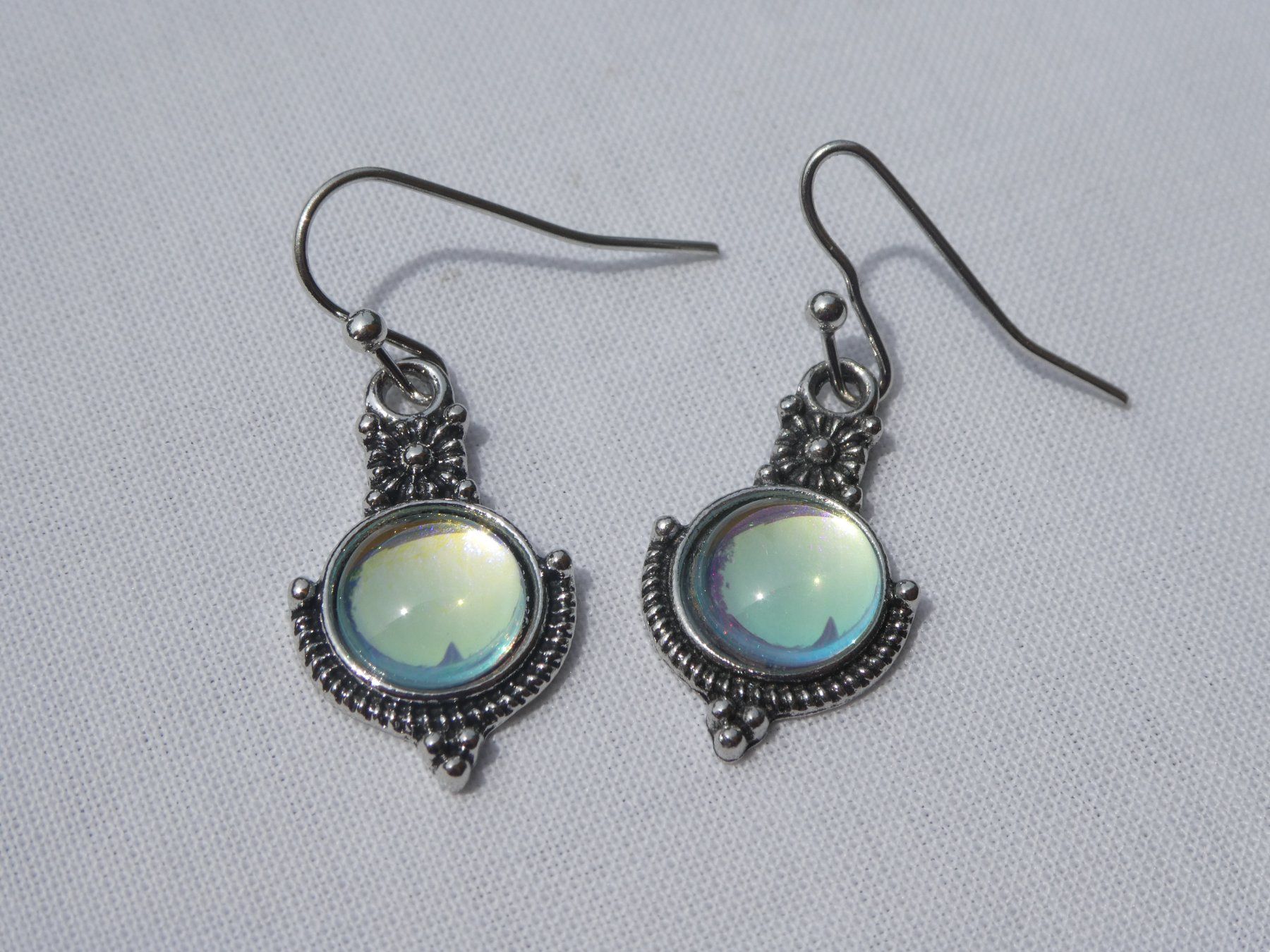 Ohrringe & -stecker: Retro Ohrhänger mit Resin-Kern, Modeschmuck /NEU – Neu (gemäss Beschreibung) aus Gattikon von kaandooh 1