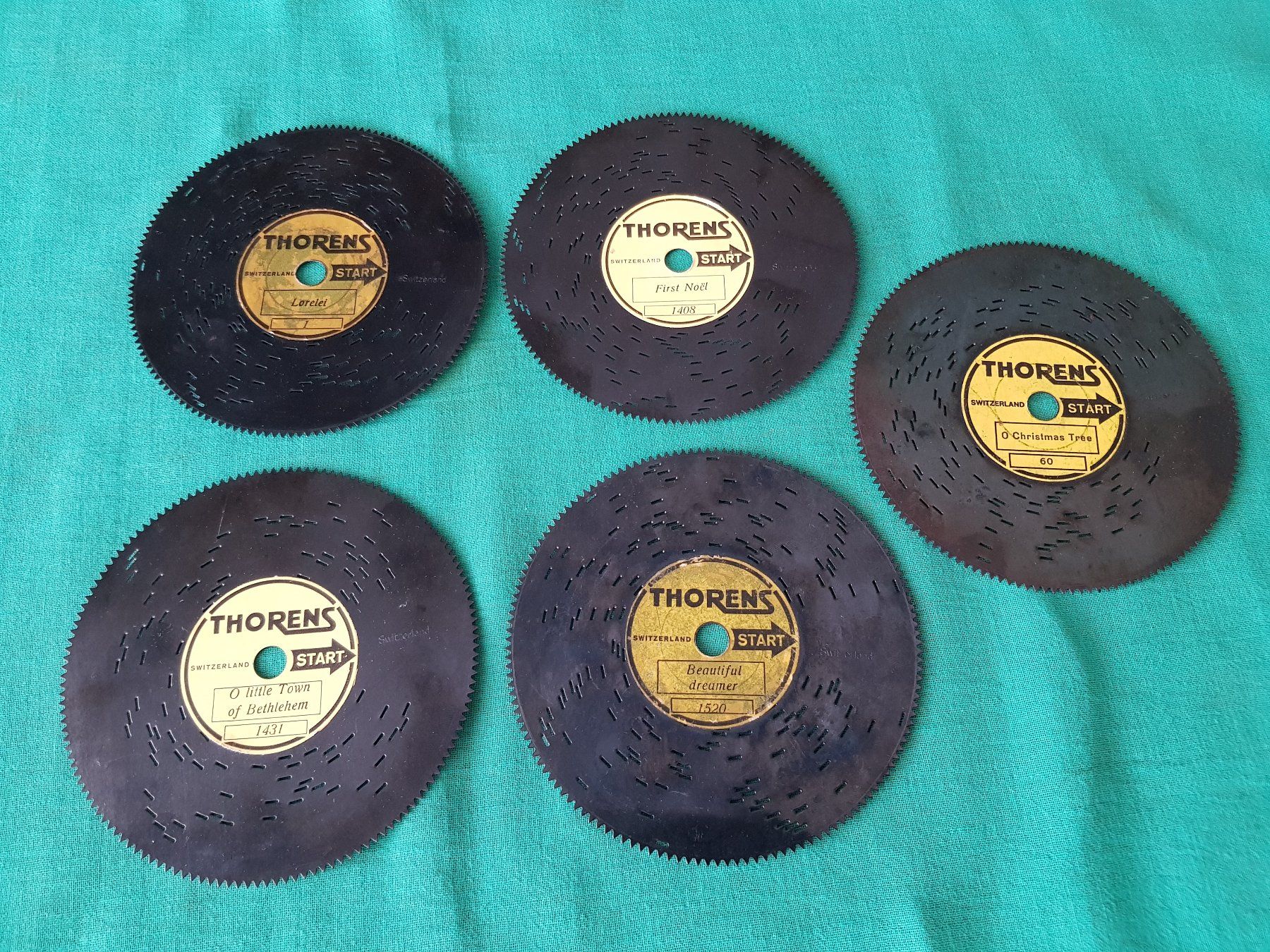 Thorens Carillon: Thorens boîte a musique – Usato da Genève venduto da odu50 5