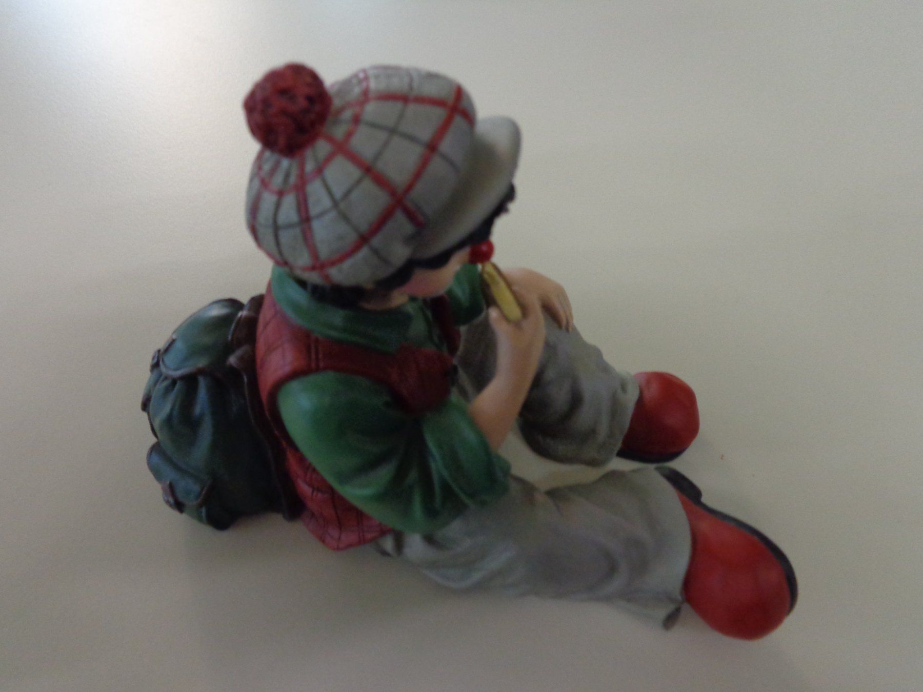 Figuren: Gilde Clown Wanderpause  mit Rucksack – Gebraucht aus Liestal von Gecko16 1
