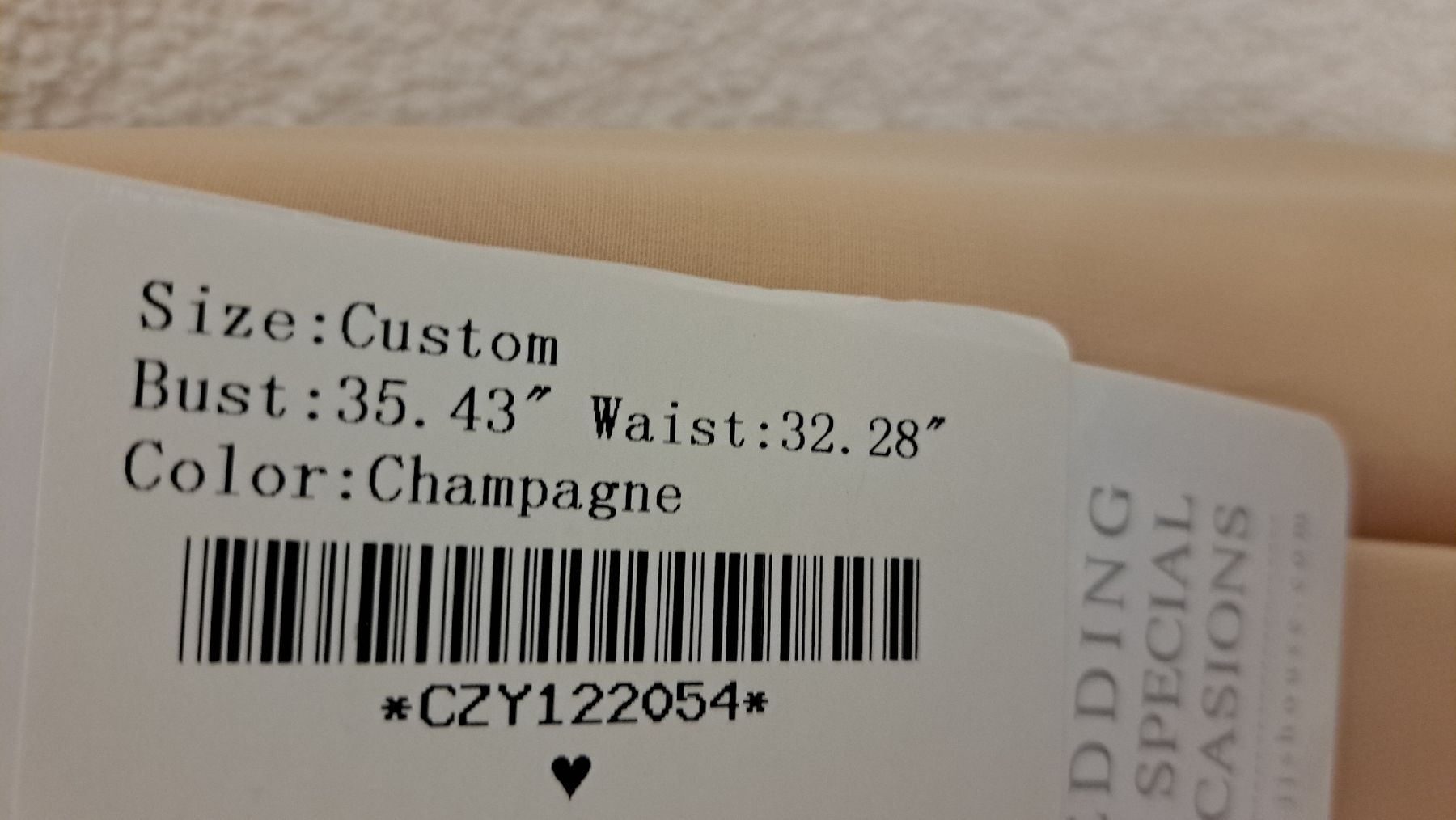 Vestiti: Cocktailkleid lang Champagne – Nuovo (secondo la descrizione) da Winterthur venduto da Dream_of 3