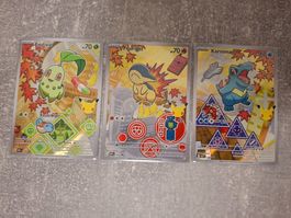 Erste Partner Kollektion Serie 2 - Johto 3er Set DE