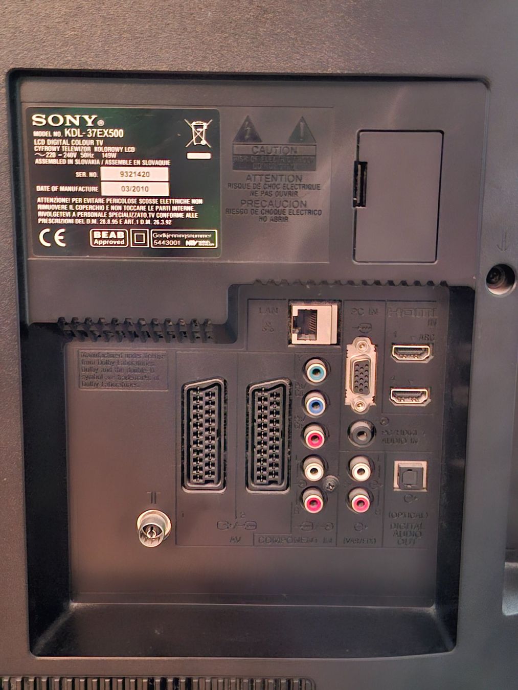 Sony Fernseher: Sony TV 37" – Gebraucht aus Winterthur von docirieshabba 5