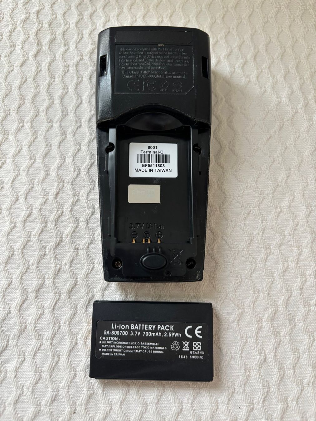 Scanner: Mobiler Barcodescanner Elcode 8001 Terminal - C – Usato da Einigen venduto da Medicom-Pharma 1