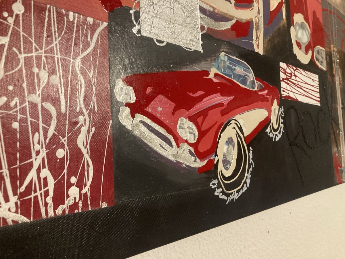 Poster & Bilder: Pop-Art Bild aus Paris – Gebraucht aus Zeiningen von Jukebox-Rebell 2