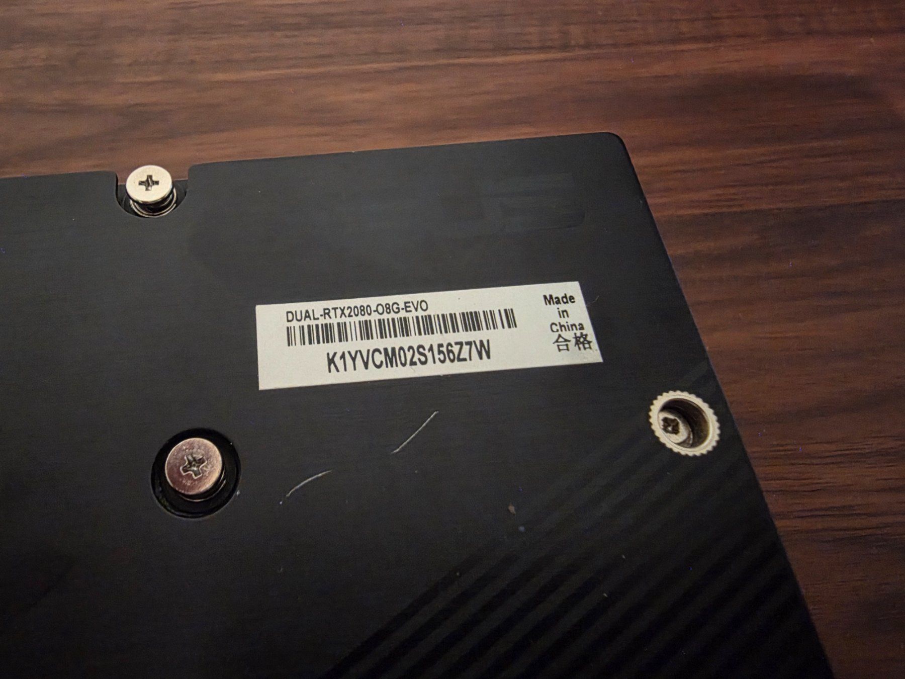 Asus Grafikkarten: ASUS Dual RTX 2080 EVO – Gebraucht aus Döttingen von it_fan_95 2